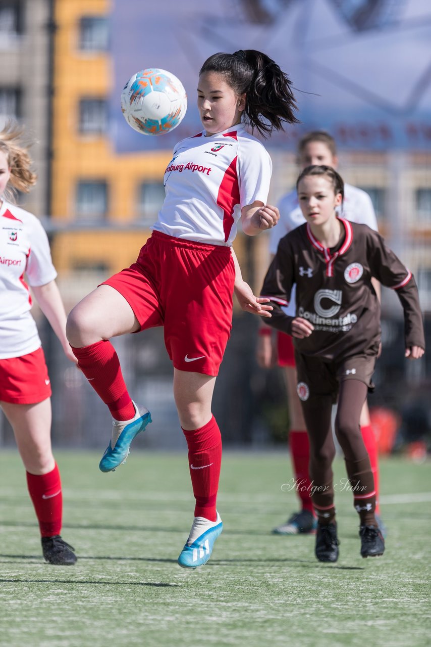 Bild 92 - wBJ St. Pauli - Walddoerfer : Ergebnis: 1:11